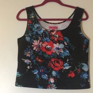 BETSY JOHNSON floral crop top DONATING tmwr